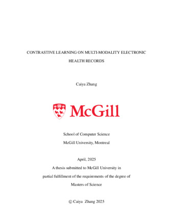 Contrastive learning on multi-modality electronic health records thumbnail