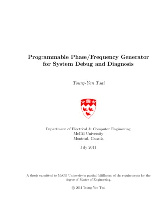 Programmable phase/frequency generator for system debug and diagnosis thumbnail