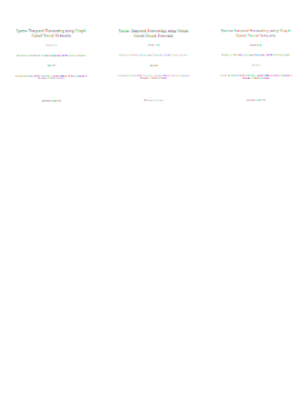 Spatio-temporal forecasting using graph gated neural networks thumbnail