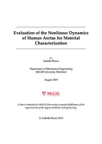 Evaluation of the nonlinear dynamics of human aortas for material characterization thumbnail