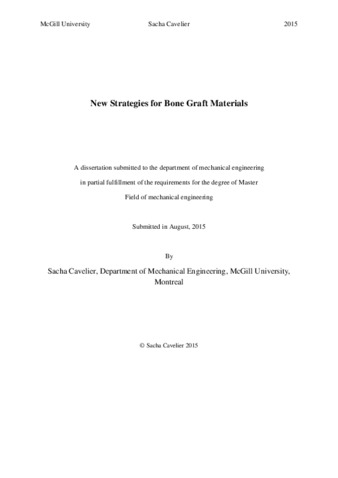 New strategies for bone graft materials thumbnail