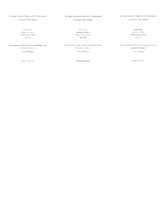 On some universal results in two dimensional conformal field theories thumbnail