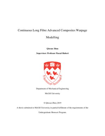 Continuous long fibre advanced composites warpage modelling thumbnail