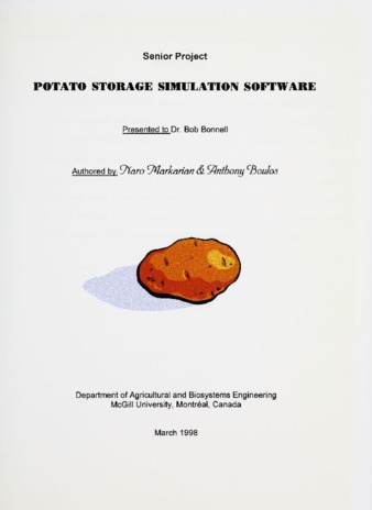 Potato Storage Simulation Software thumbnail