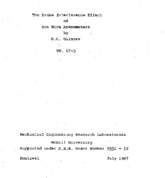 The probe interference effect of hot wire anemometers thumbnail