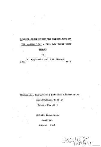 General description and calibration of the McGill 3ft x 2ft low speed wind tunnel thumbnail