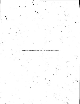 Community structure of shallow-water Ophiuroidea of Barbados, West Indies thumbnail
