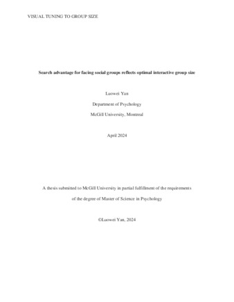 Search advantage for facing social groups reflects optimal interactive group size thumbnail