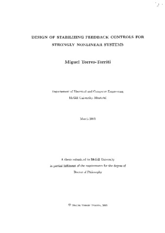 Design of stabilizing feedback controls for strongly nonlinear systems thumbnail