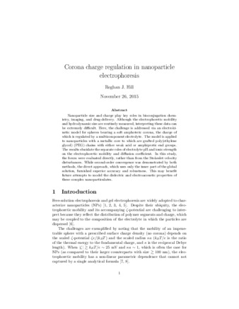 Corona charge regulation in nanoparticle electrophoresis thumbnail