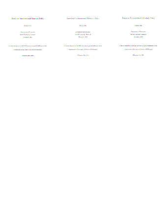 Essays on unconventional monetary policies thumbnail