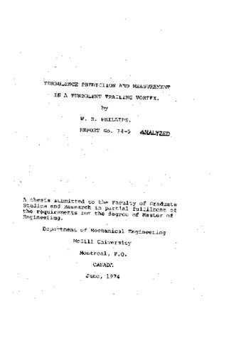 Turbulence prediction and measurement in a turbulent trailing vortex. thumbnail