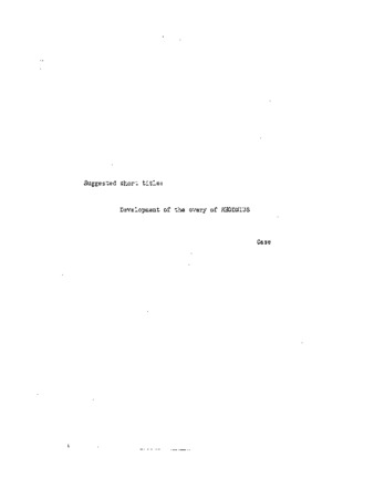 Postembryonic development of the ovary of Rhodnius prolixus Stal. thumbnail