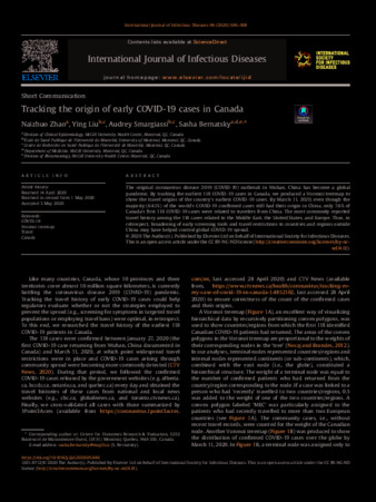 Tracking the origin of early COVID-19 cases in Canada thumbnail