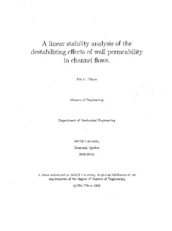 A linear stability analysis of the destabilizing effects of wall permeability in channel flows / thumbnail