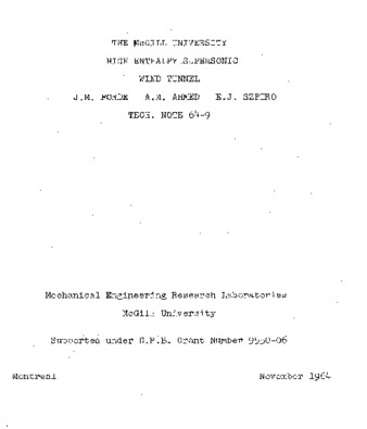 The McGill University high enthalpy supersonic wind tunnel thumbnail