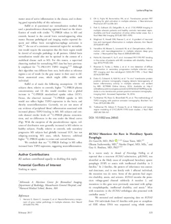 KCNA2 mutations are rare in hereditary spastic paraplegia thumbnail