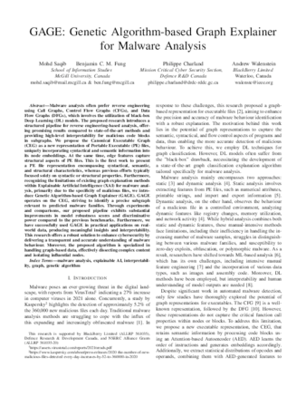 GAGE: genetic algorithm-based graph explainer for malware analysis thumbnail