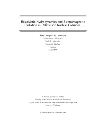 Relativistic hydrodynamics and electromagnetic radiation in relativistic nuclear collisions thumbnail