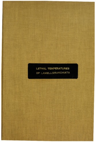 Lethal temperatures of Lamellibranchiata. thumbnail