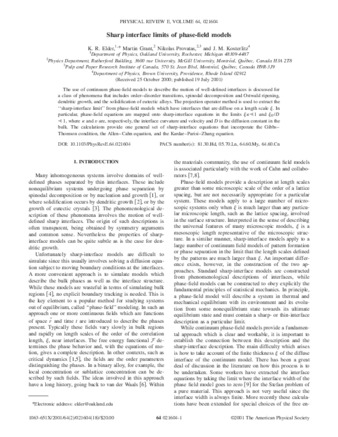 Sharp interface limits of phase-field models thumbnail