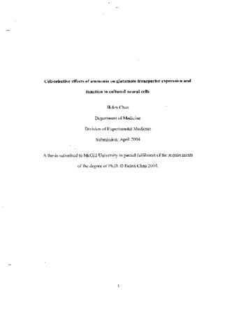 Cell-selective effects of ammonia on glutamate transporter expression and function in cultured neural cells thumbnail