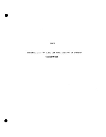 Susceptibility of cleft lip mouse embryos to 6-aminonicotinamide. thumbnail