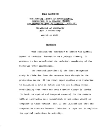 The spatial impact of technological innovation on a pelagic fishery : the Norwegian herring fishery, 1960-1967. thumbnail