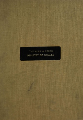 The pulp and paper industry in Canada. thumbnail