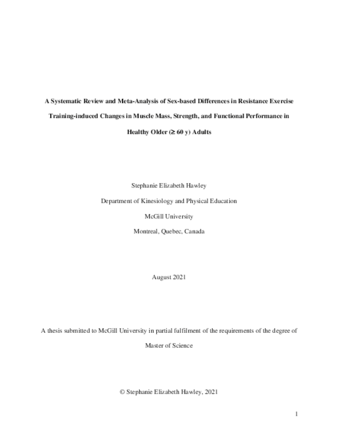 A systematic review and meta-analysis of sex-based differences in resistance exercise training-induced changes in muscle mass, strength, and functional performance in healthy older adults thumbnail