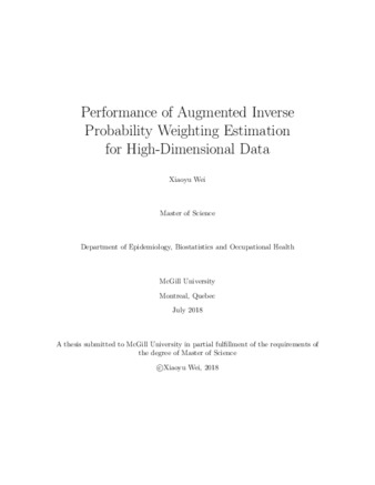 Performance of augmented inverse probability weighting estimation for high-dimensional data thumbnail