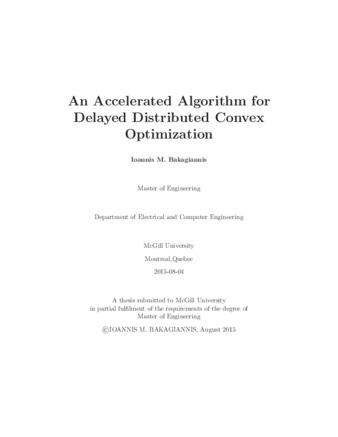 An accelerated algorithm for delayed distributed convex optimization thumbnail