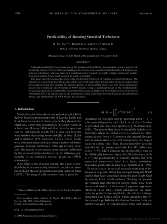 Predictability of Rotating Stratified Turbulence thumbnail