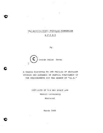 The African Civil Aviation Commission, AFCAC thumbnail