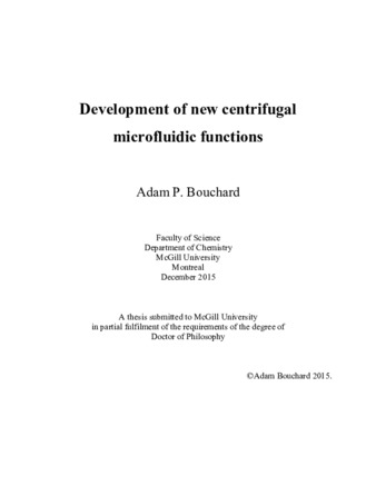 Development of new centrifugal microfluidic functions thumbnail