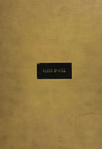 James McGill : a critical biographical study. thumbnail
