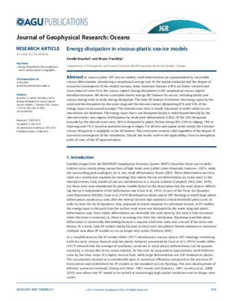 Energy dissipation in viscous-plastic sea-ice models thumbnail