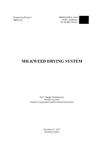 Milkweed Drying System thumbnail