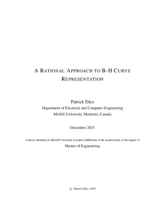 A rational approach to B-H curve representation thumbnail