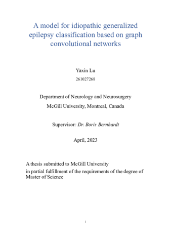 A model for idiopathic generalized epilepsy classification based on graph convolutional networks thumbnail