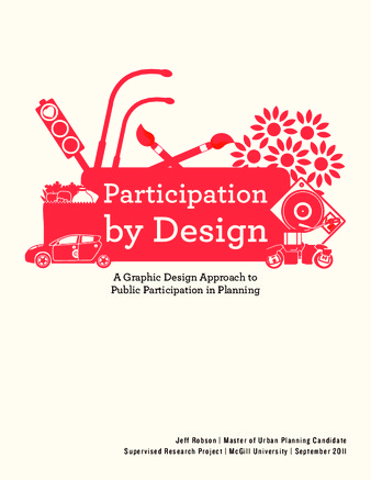 Participation by design: a graphic design approach to public participation in planning thumbnail