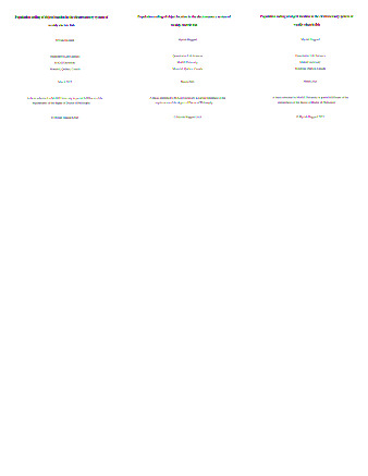Population coding of object location in the electrosensory system of weakly electric fish thumbnail