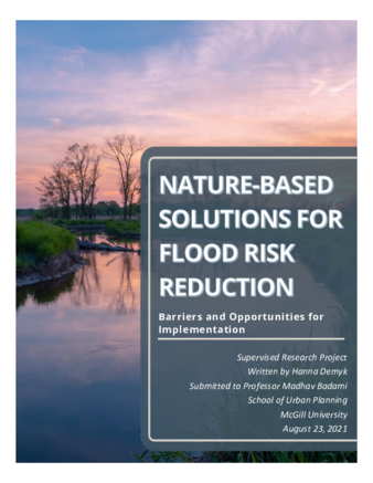 Nature-Based solutions for flood risk reduction thumbnail