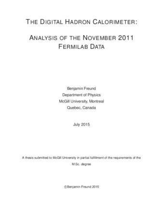 The Digital Hadron Calorimeter: Analysis of the November 2011 Fermilab data thumbnail