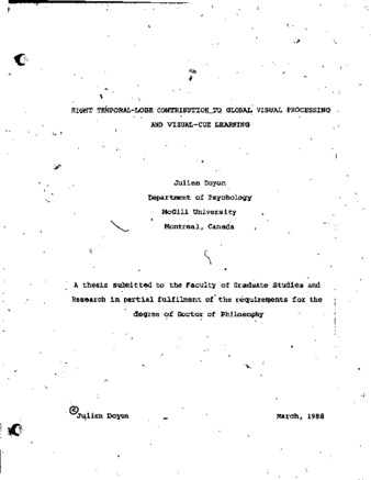 Right temporal-lobe contribution to global visual processing and visual-cue learning thumbnail