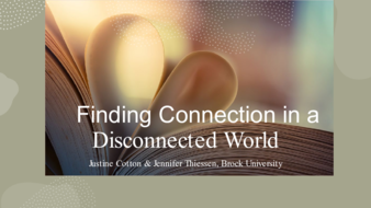 Finding Connection in a Disconnected World thumbnail