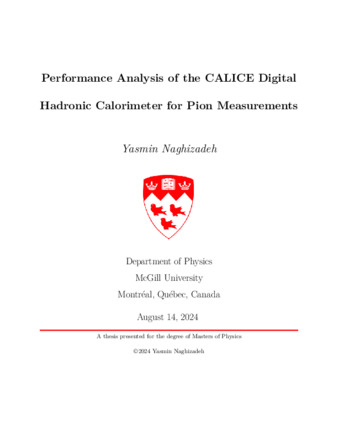 Performance Analysis of the CALICE Digital Hadronic Calorimeter for Pion Measurements thumbnail