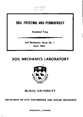 Soil freezing and permafrost thumbnail