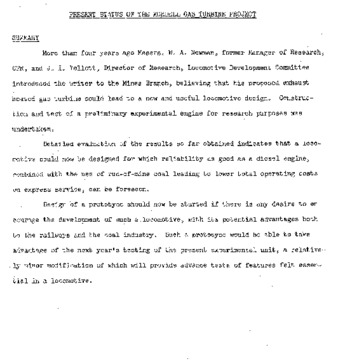 Present status of the Mordell gas turbine project thumbnail