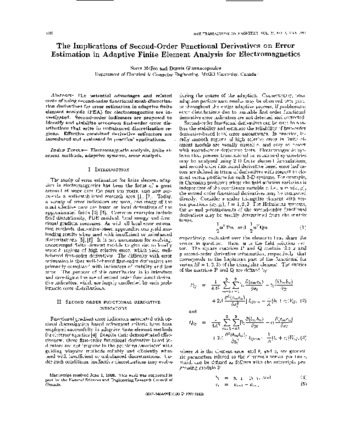 The implications of second-order functional derivative on error estimation in adaptive finite element analysis for electromagnetics thumbnail